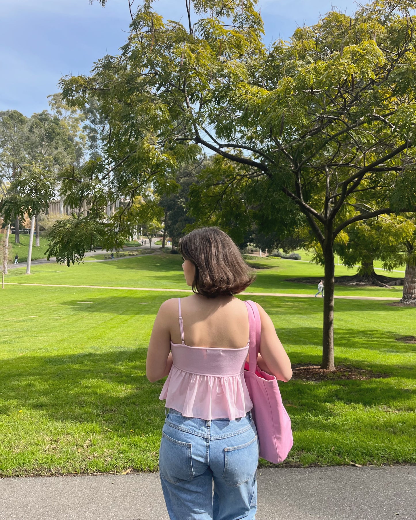 Sweetheart Pink Ruffled Top