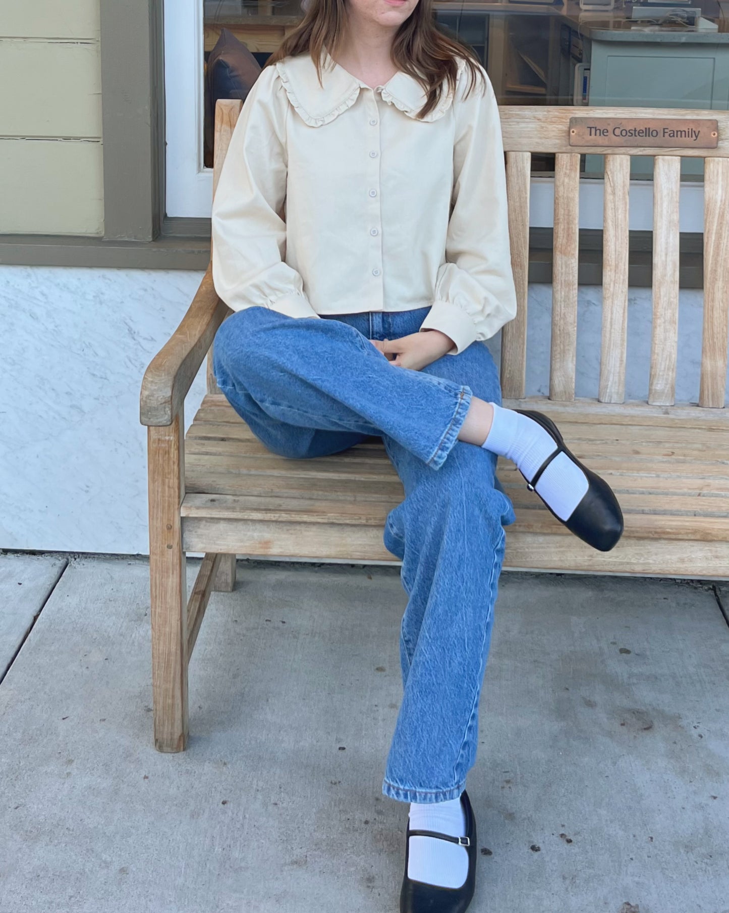 Berries and Cream Puff Long Sleeve Shirt