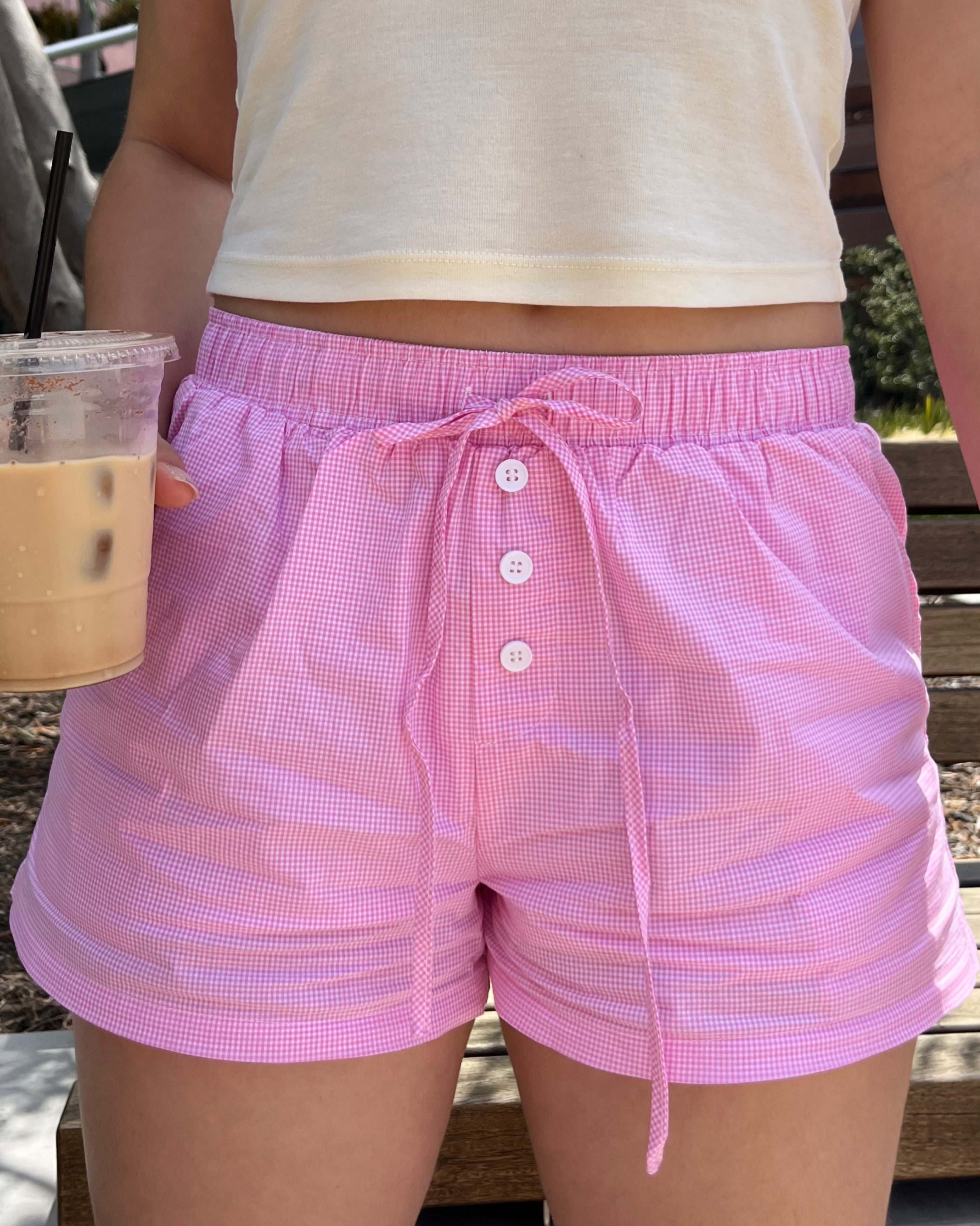 Into the Stars Short Set PINK (S-XL)